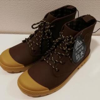 新品　防水サファリシューズ　ブラウン　Sの画像
