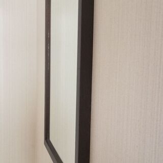 鏡　ミラー　無印良品　MUJI　壁に付けられる家具　ミラー　小　壁掛の画像