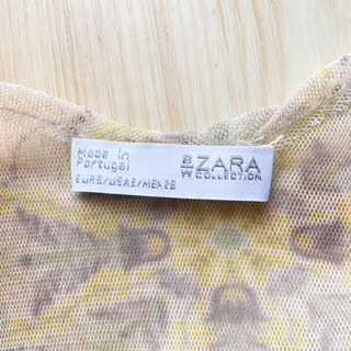 【試着のみ 美品】ZARA collection ザラ レース キャミソールの画像