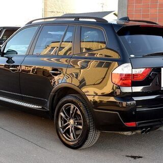 PC25 BMW 後期型X３ 4WD　車検令和4年3月　横滑り防止装置（DSC） 前席パワーシート　夏冬タイヤ　HID　タイミングチェーン　北海道/旭川 　５９８,０００円！！の画像