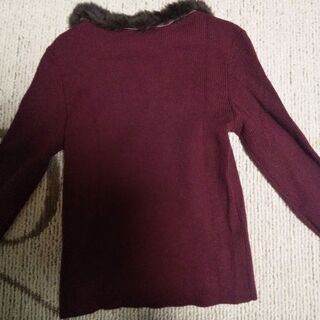 NEWYORKER【レディース】 ニット〈ワインレッド〉の画像