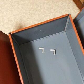 ブリキ缶 衣装ケース レトロの画像