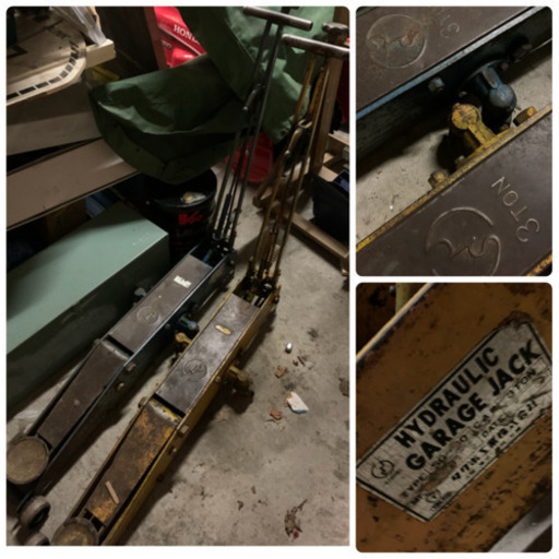 タクボ ガレージ ジャッキ 3トン 油圧ジャッキ 自動車 整備 工具 道具 ジャッキアップ タイヤ交換 3t