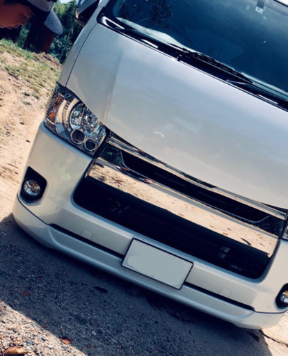 ハイエース　エムテクノ（MTS）バットフェイスボンネット　　交換タイプ