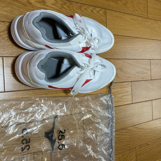 比叡山中学、高校の体育館シューズ25.5cm