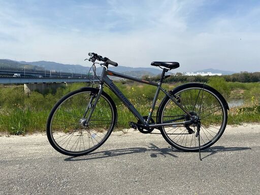 ブリヂストン BRIDGESTONE TB1 マッドグレー★27インチ★通勤・通学用クロスバイク★男女兼用★程度良好です