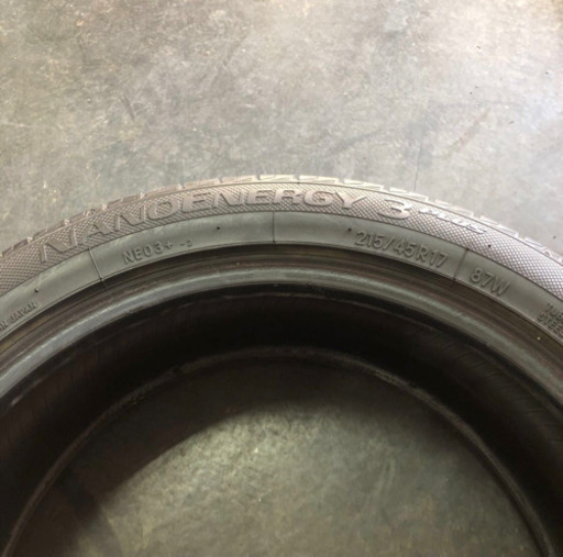 TOYO NANOENERGY 3plus 215/45/17 5部山