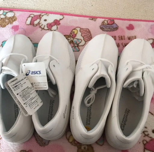 ナース 介護シューズ asics 28cm 2足セット