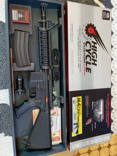 東京マルイ　M4CRW ハイサイクル電動エアーガン今週末まで出品
