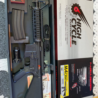 東京マルイ　M4CRW ハイサイクル電動エアーガン今週末まで出品