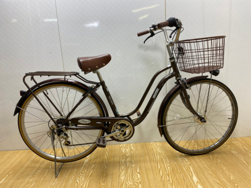 stp-0903 丸石　シティサイクル　プラージュ　ママチャリ　26インチ　自転車