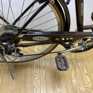 stp-0903 丸石　シティサイクル　プラージュ　ママチャリ　26インチ　自転車の画像