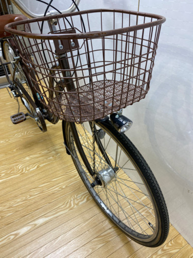 stp-0903 丸石　シティサイクル　プラージュ　ママチャリ　26インチ　自転車