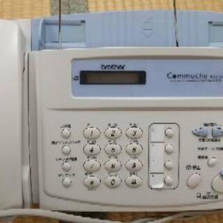FAX機能付き電話機　※替え感熱紙付き！