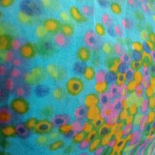 リメイク用７０ｓレトロノースリーブワンピース (カーディガン付き）の画像