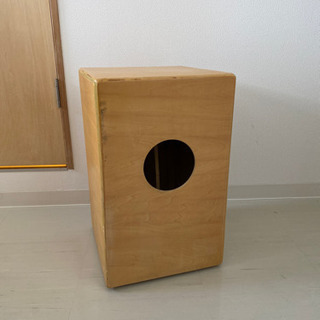 決まりました。　手作り　カホン　打楽器　引き取り値引き