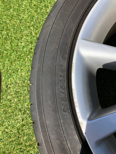 トヨタ　プリウスアルファ  純正タイヤホイールセット