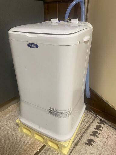 [MY WAVE Duo 2.5] 小型洗濯機 2.5 kg 脱水機能付き