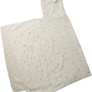 値下げ【新品未使用未開封】フード付きバスタオルの画像