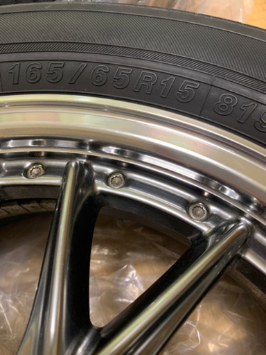 商談中★15インチアルミホイール　4.5j +45