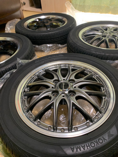 商談中★15インチアルミホイール　4.5j +45