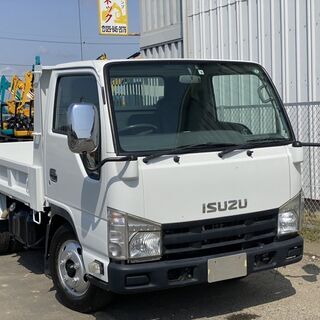 いすゞ　エルフ　低床　ダンプ　２トン　平成22年式　NJR85A...