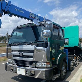 日産ディーゼル　UD　4軸　低床　セルフローダー　平成11年式　...