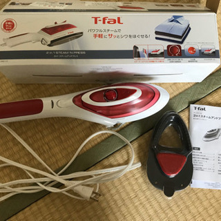 ティファール　2in1スチームアンドプレスの画像