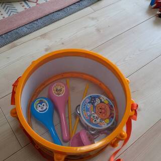 アンパンマン　楽器セットです　箱付きの画像