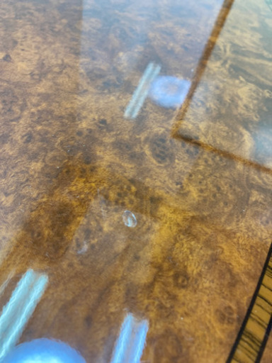 stp-0919 象嵌　ダイニングテーブル　ブラウン系　食卓テーブル　茶色　机　家具