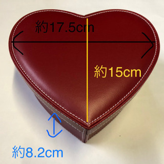 ハートのいれものの画像