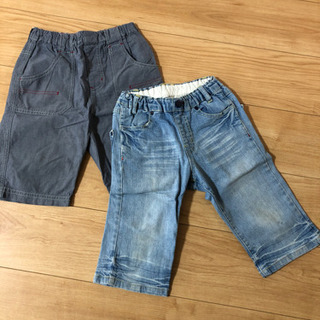 お取引中　ジャンクストア　120センチ　　ハーフパンツ２枚