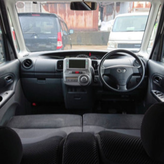 人気の白タントカスタム　車検付の画像