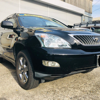 コミコミ　車検付　ハリアー240G Lパッケージ　黒革の画像