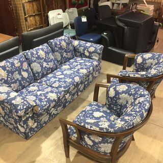 【愛品館市原店】マルニ木工（Maruni）地中海ROYALロベールⅡ応接セット【管理ISF008763-104】の画像