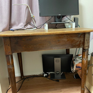 アンティーク　ダイニングテーブル(ワークデスク)