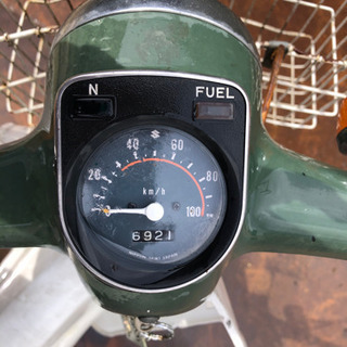 スズキ　バーディ50 2スト　行燈　動作未確認の画像