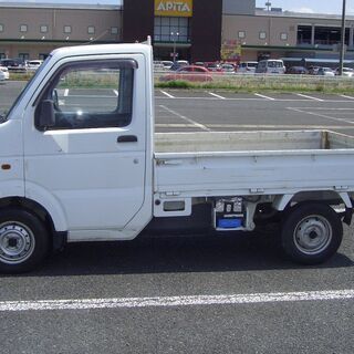 スズキ キャリィ　トラック  エアコン リサイクル、自税込み！検査８月！の画像