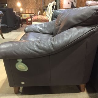 【愛品館市原店】　イタルソファ（Italsofa）総本革２人掛けソファ　【管理ISF008776-104】の画像