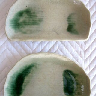 美濃焼長皿の画像