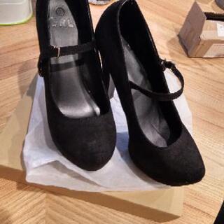 ハイヒール黒の画像