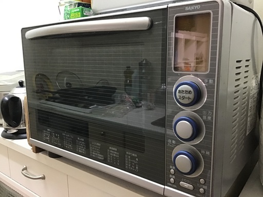 レンジ売ります　2005年製　Sanyo 当時のフラッグシップモデル　EMO-FZ1 説明書　保証書付き