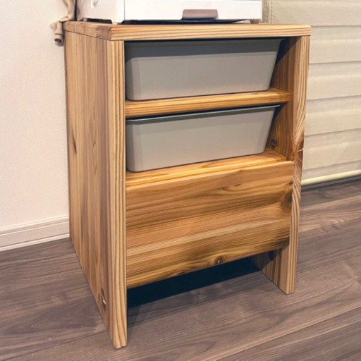 決まりました/無垢材チェスト/フリーラック/食器棚/テレビ台/サイドテーブル/収納棚