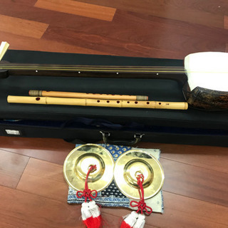 和楽器 教えます！（和太鼓、津軽三味線、篠笛）