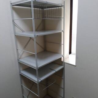 無料　無印良品　キッチンラック　幅56cm×奥行41cm×高さ1...