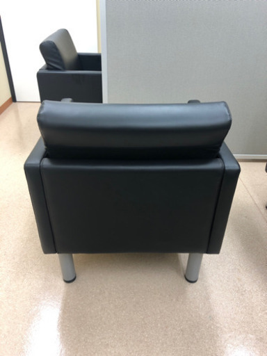 【値下げしました！】クリニックで使用していたソファ4脚セット