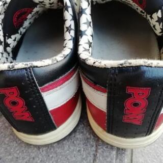 PONY  レザースニーカーの画像