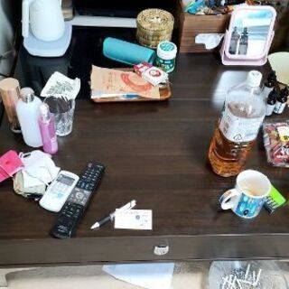 引き出し付きテーブルローテーブルお値下げ