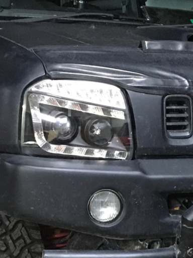 jb23 ジムニー シャークヘッドライト