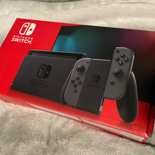 ニンテンドースイッチ本体！グレー